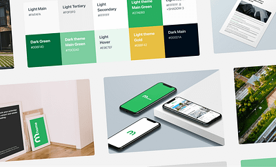 Real Estate Marketplace Design System animation app application cards colors design design system green marketplace mockup real estate ui uikit uiux website