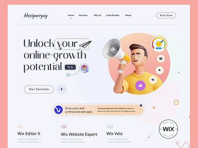 Ddesignerguy, Wix Expert website branding design portfolio ui web design website wix wix editor