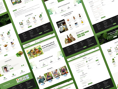 Health and Wellness eCommerce Web Ui Kit ayurveda treatment ayurvedic product order ecommerce store ecommerce web ui kit figma figma design health health store web ui kit herbal product store natural product ordering natural remedies ui ux web ui kit wellness store web ui kit