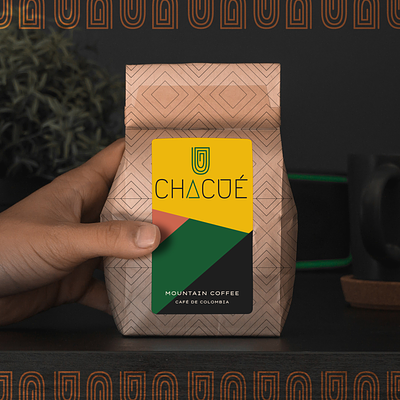 Chacué coffee branding design graphic design illustration logo marketing