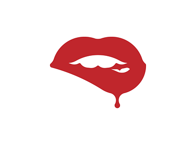 A Taste for Red animated animation circle construction circles construction design drip font glyph ink lips logo loop minimal motion negative space negative space red simple variable