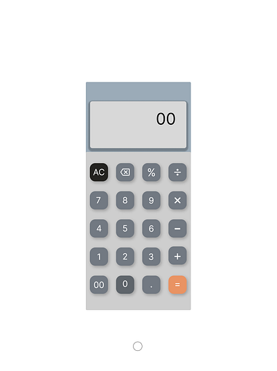 Calculator UI ui