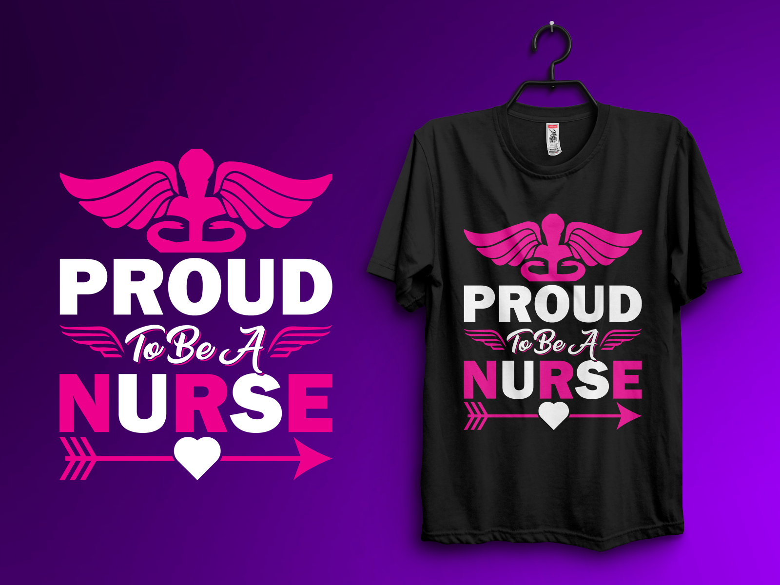 Nurse T-Shirt Design by MD Shadin Mia on Dribbble