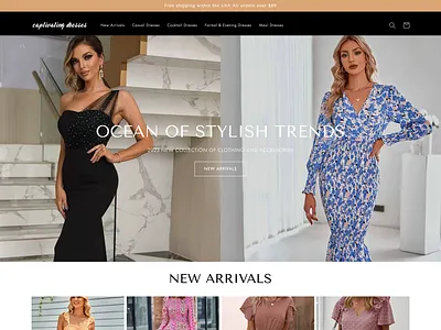 Shopify Dresses Store