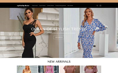 Shopify Dresses Store