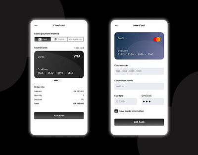 Credit Card Checkout #DailyUI checkout credit card dailyui mobile app payment product ui