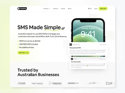 TopSMS - Header Animation animation animation design chat flat json lottie message messages notif notifications provider sms ui