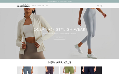 Shopify Active Wear