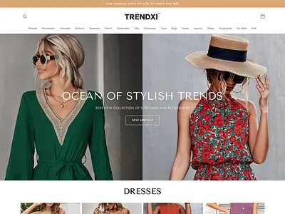 Shopify Women Clothing Store