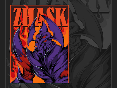 Zhask branding design designinspiration graphicdesign portfolio illustration illustrationaday illustrationart illustrationartist illustrationdaily