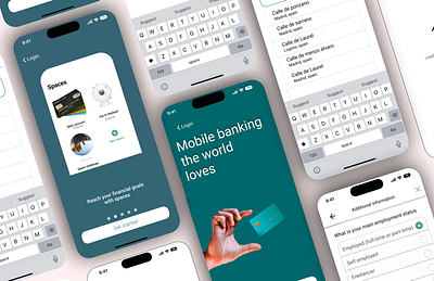 N26 an mobile banking application branding graphic design motion graphics ui
