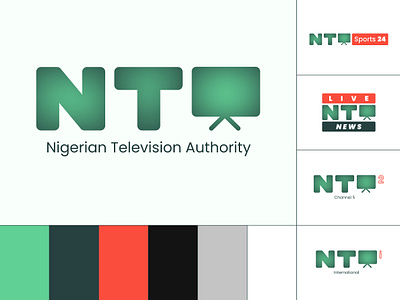 NTA Logo Redesign branding colors identity logo