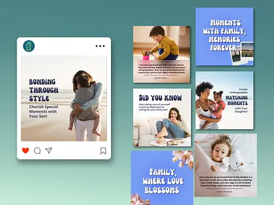 Firefly Delights | Social Media Posts branding graphic design instagram kids playful social media