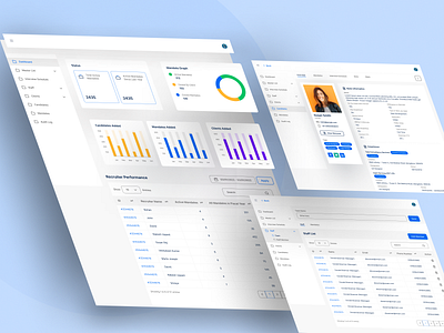 Requirements Management SaaS Platform branding crm design design graphs hero section landing page metrics omam saas saas design saas platform saas website ui uiux web design