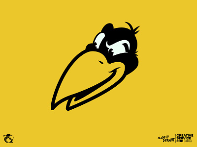 Crow WIP! birds character design crow design graphics illustration mascot design t shirt design vector vector design