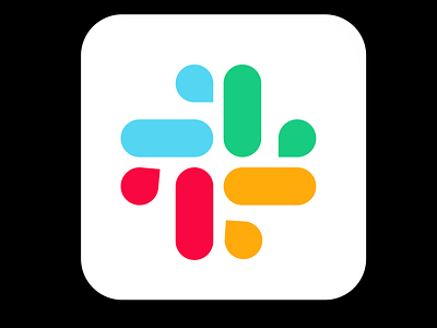 Slack App Icon app design ui ux