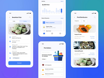 Mobile UI/UX Design for Sub Custom after effects android animation app application delivery delivery app design designer figma ios ios app mobile app mobile ui shopping ui user experience user interface ux