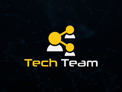 Tech Team Logo Design 3d animation branding creative logo design graphic design illustration logo minimalist logo modern logo motion graphics ui vector