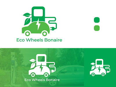 Eco Wheels Bonaire Logo brand identity design brand logo branding company logo design graphic design illustration logo ui vector