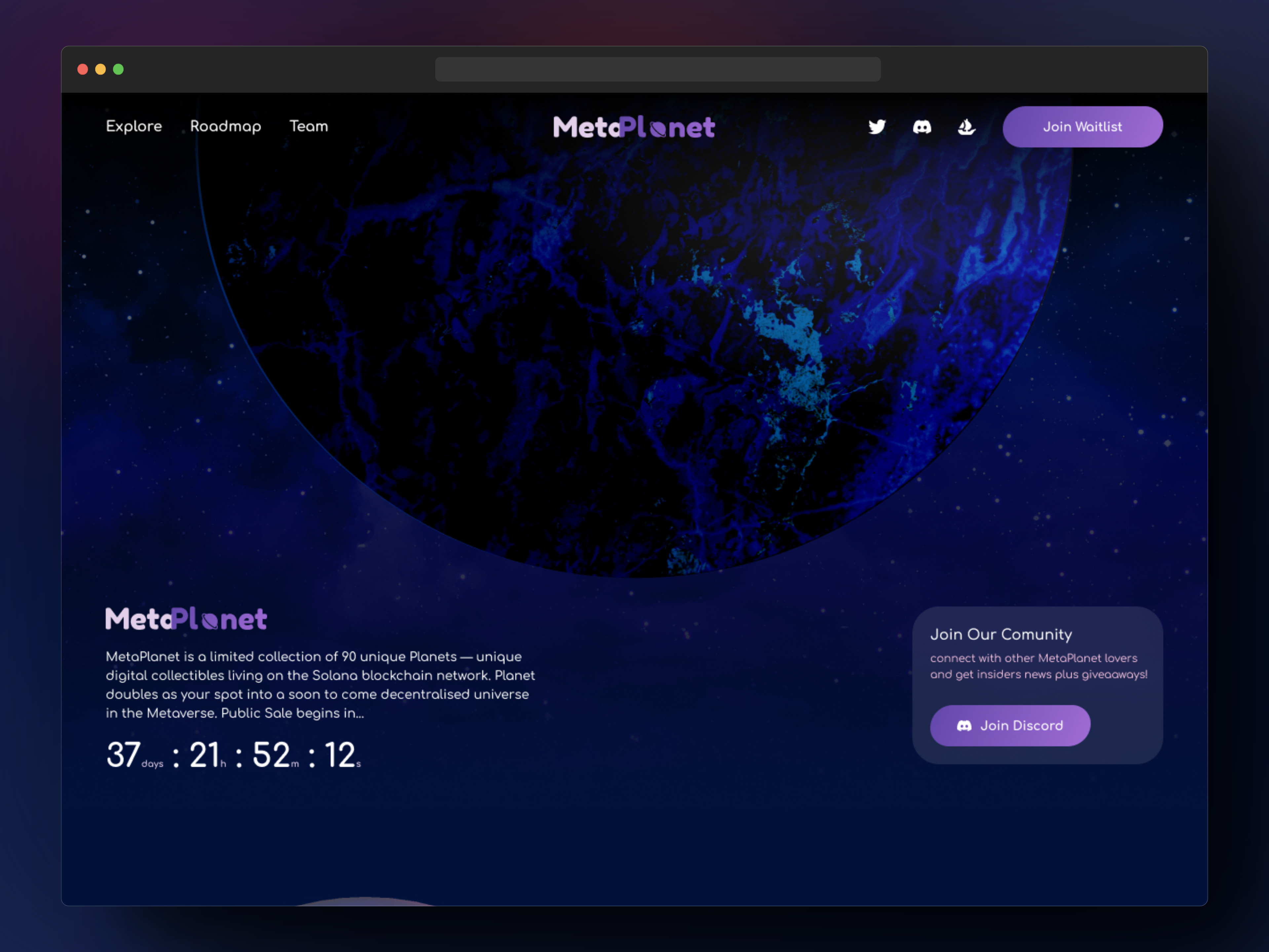 Example of Strategic Landing Page UI/UX Design