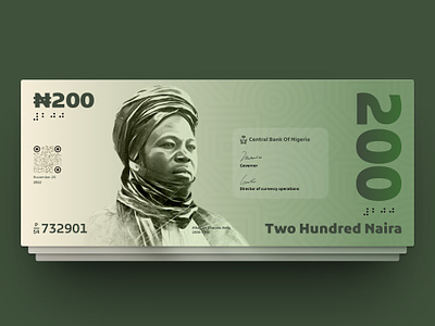 ₦200 Naira Note Redesign currency design figma money naira note
