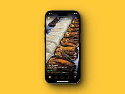 Chowdeck App Redesign cart chowdeck design ecommerce figma food mobile reels swipe tiktok ui uiux uiuxdesign ux