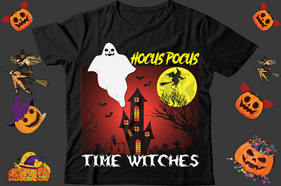 Hocus pocus time witches 2 halloween tshirt 2023