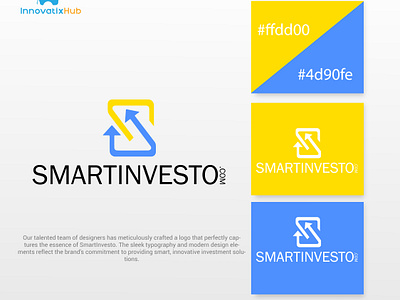 S Investment Logo - SmartInvesto advertisingagency arrowlogo bestadvertisingagency branding capitalinvestmentlogo design growthlogo illustration initiallogo innovatixhub investmentlogo logo logo mark logodesign minimalist logo realstatelogo slogo smartinvesto symbol vector