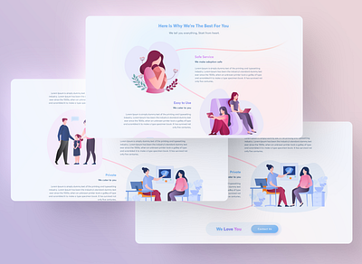 Child Adoption Website Section adoption app app interface branding design graphic design illustration landing page mother section story timeline ui user experience user interface website