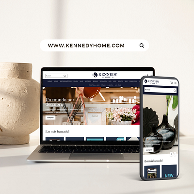 Kennedy Home - Retail Shop in Shopify design shopify ui ux web design