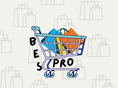 logo-Bespro(full form - Best Product) branding design graphic design illustration logo