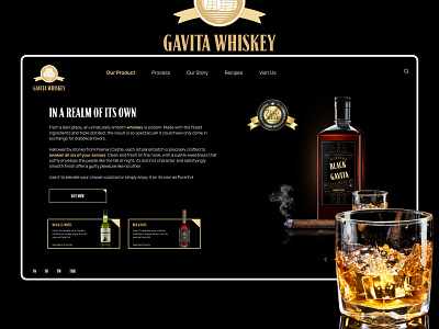 Gavita Whiskey app beka gavita branding design figma idea illustration inspiration logo market mockup photoshop shop ui ux webdesign website whiskey