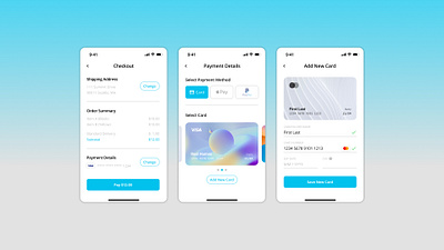 Credit Card Checkout: Daily UI 002 app dailyui design ui ux