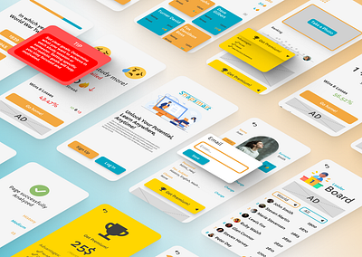 Snapsmart (Learning App)📔📗🧑🏻‍💻 app branding clean dailyui design graphic design illustration logo minimal mobile typography ui ux