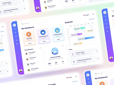 Project management - webapp admin panel admin ui analytics b2b blue branding logo c2c cardstyle chart clean creative dashboard crm dashboard ui dashbord minimal modern dashboard product design saas sidebar webapp