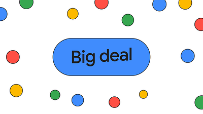 Google IO Big Deal pill burst animation loop 2d 3d after effects animation big deal branding bubbles burst editorial explosion faux google illustration loop motion pill spin text