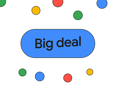 Google IO Big Deal pill burst animation loop 2d 3d after effects animation big deal branding bubbles burst editorial explosion faux google illustration loop motion pill spin text