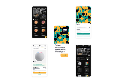 Watugot App Design & Design Kit abstract android app app design branding figma graphic design marketplace navigation ui ux