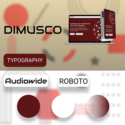 DIMUSCO branding design inspiration productdesigner ui uiux