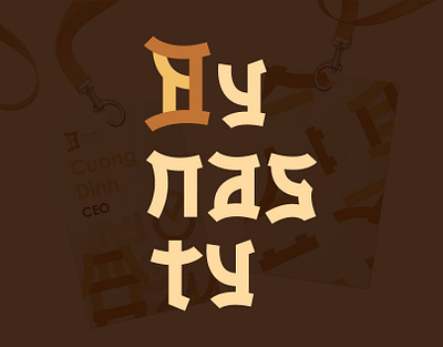 Dynasty - Financial Realty Brand Identity Design animation branding design graphic design logodesign vector
