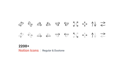 2200+ Notion Icons - Overflow Design app icons duotone figma free freebie icon iconography iconpack icons iconset notion notion icons notion template sketch svg ui icons vector web icons