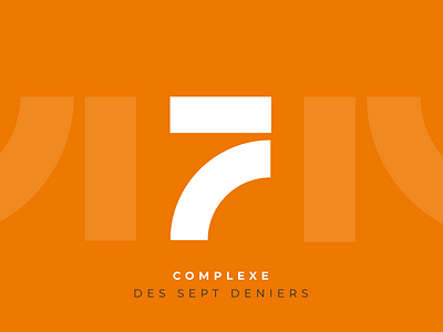 Branding Complexe sportif des 7 deniers branding design design dinformation graphic design logo signalétique vector