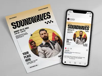 Festival Music Flyer celebration