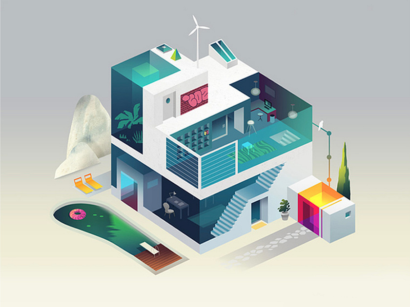 Browse thousands of House images for design inspiration | Dribbble