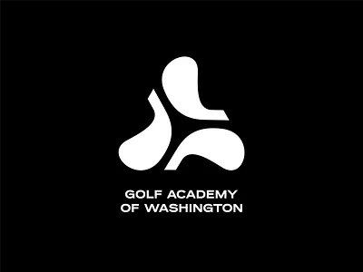 Golf Academy Logo Design academy bold branding design golf logo logotype simple
