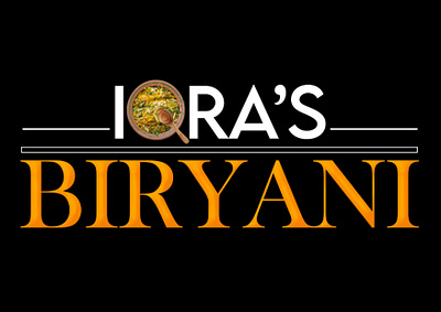 Alhmdulilah, we will design the Logo of iqra's Biryanii 365agency 365marketing 365marketingagency agencies365 agency365 iqras biryanii logo design marketing365 mujahidfalak mujahidhussain