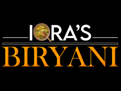 Alhmdulilah, we will design the Logo of iqra's Biryanii 365agency 365marketing 365marketingagency agencies365 agency365 iqras biryanii logo design marketing365 mujahidfalak mujahidhussain