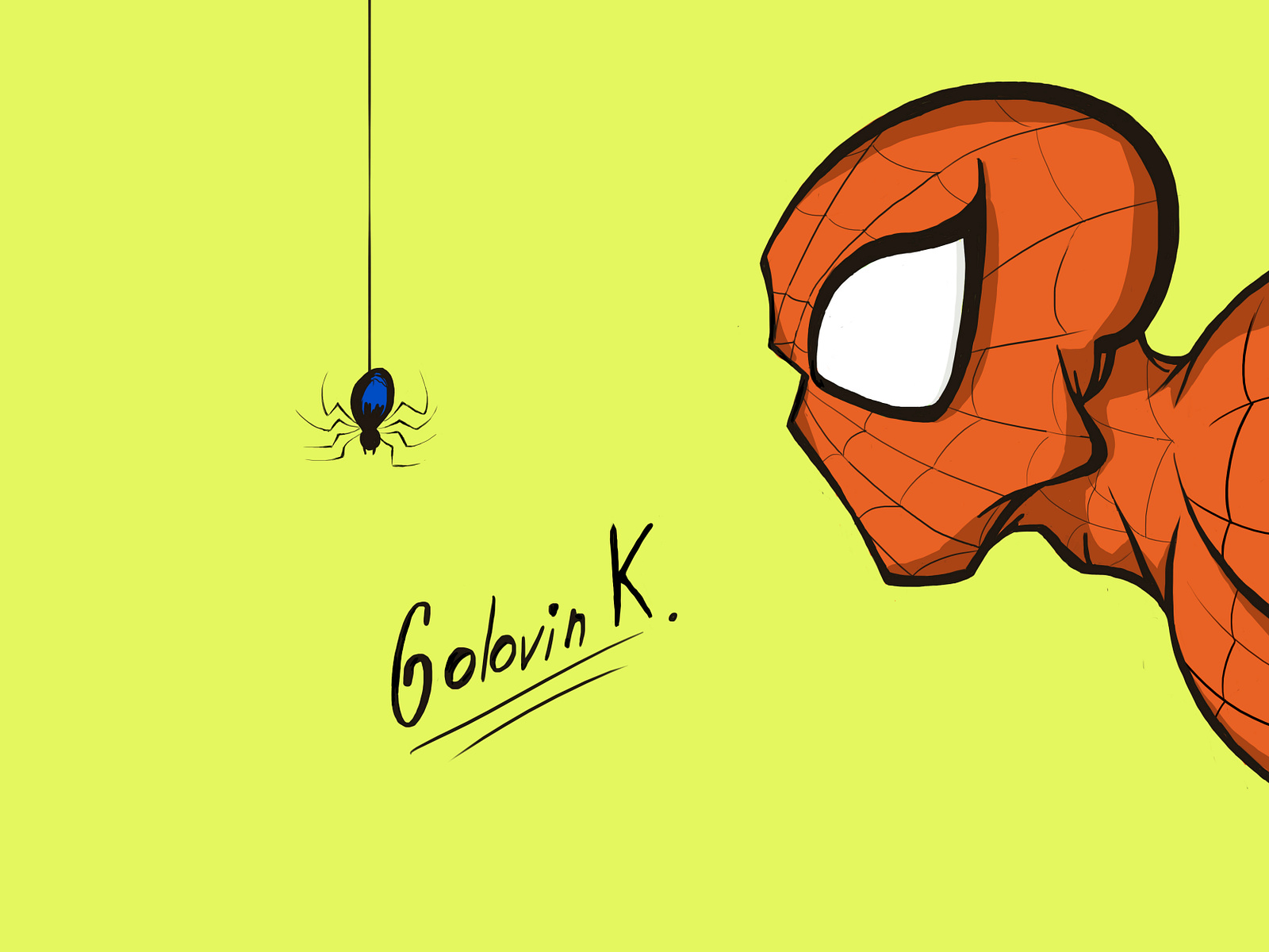 Your Friendly Neighborhood SpiderMan 🤗🕷️🕸️ by Kirill Golovin on Dribbble