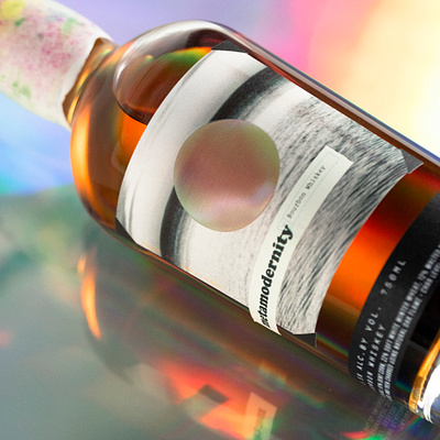 Metamodernity Bourbon Whiskey design graphic design package design packaging