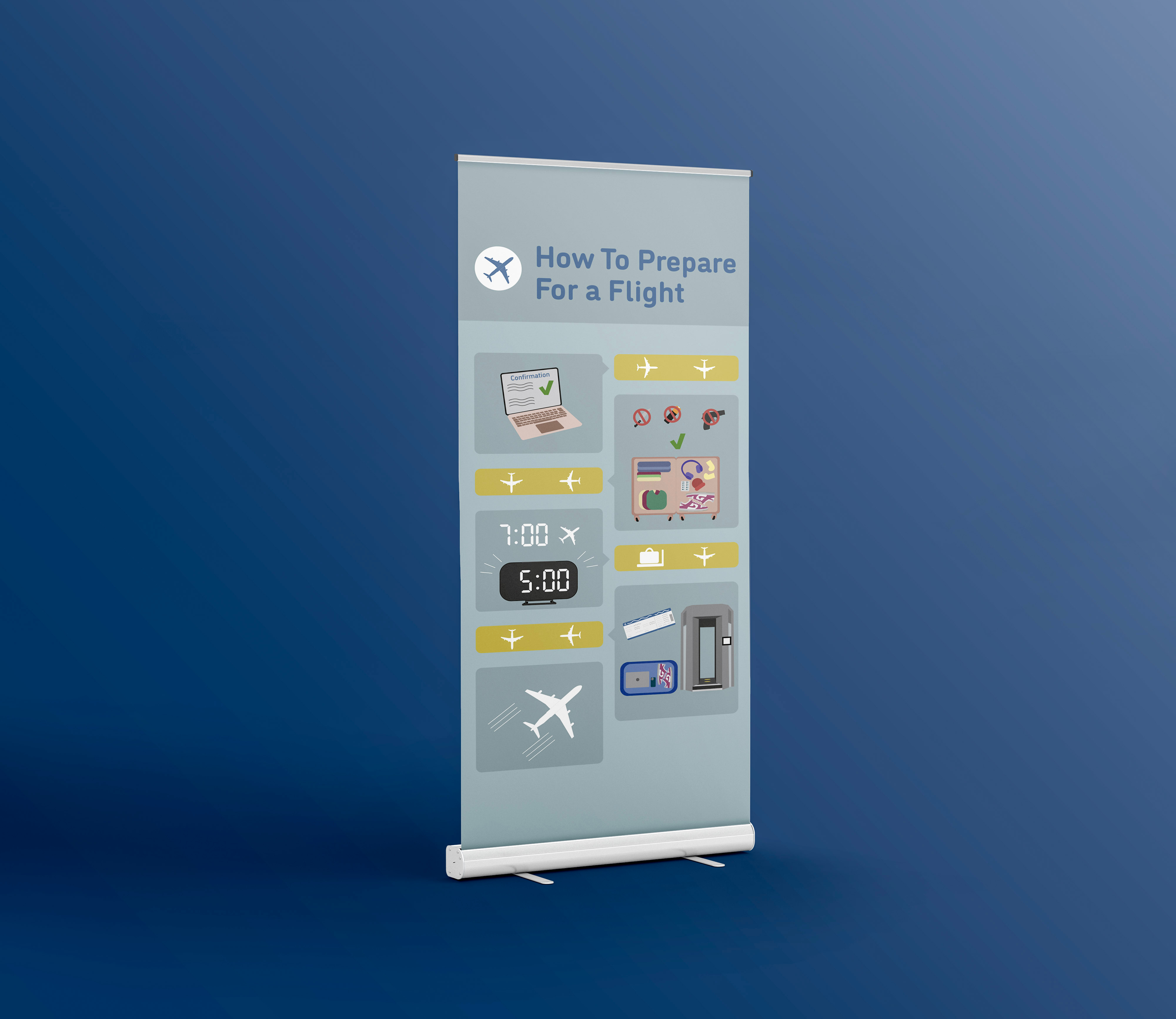 How to Prepare For a Flight adobe adventure airport artwork creative design digital art explore flight fly graphic design illustration infographic information information design layout packing plane plane ticket vector